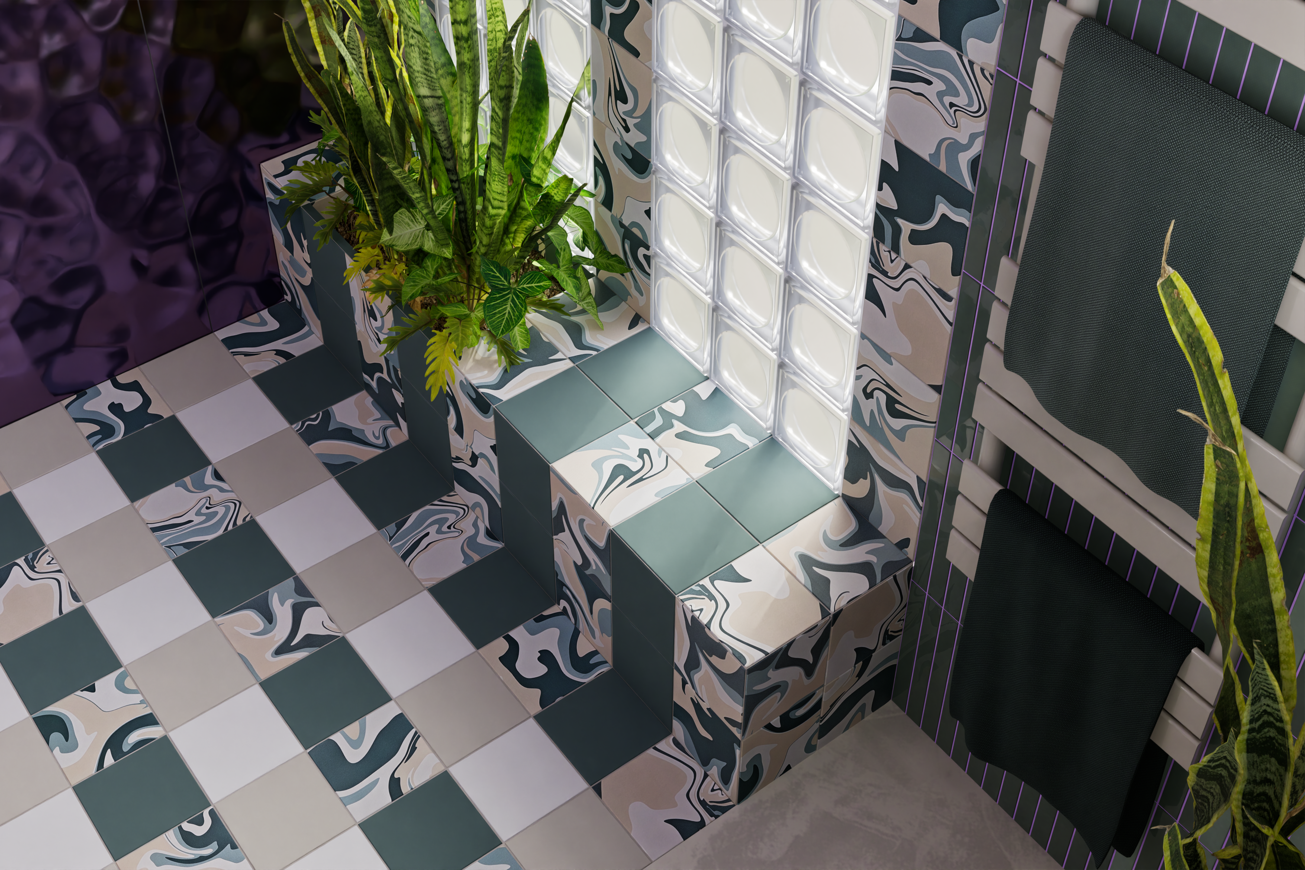 Quintessenza ceramiche Fluid - JAD 12