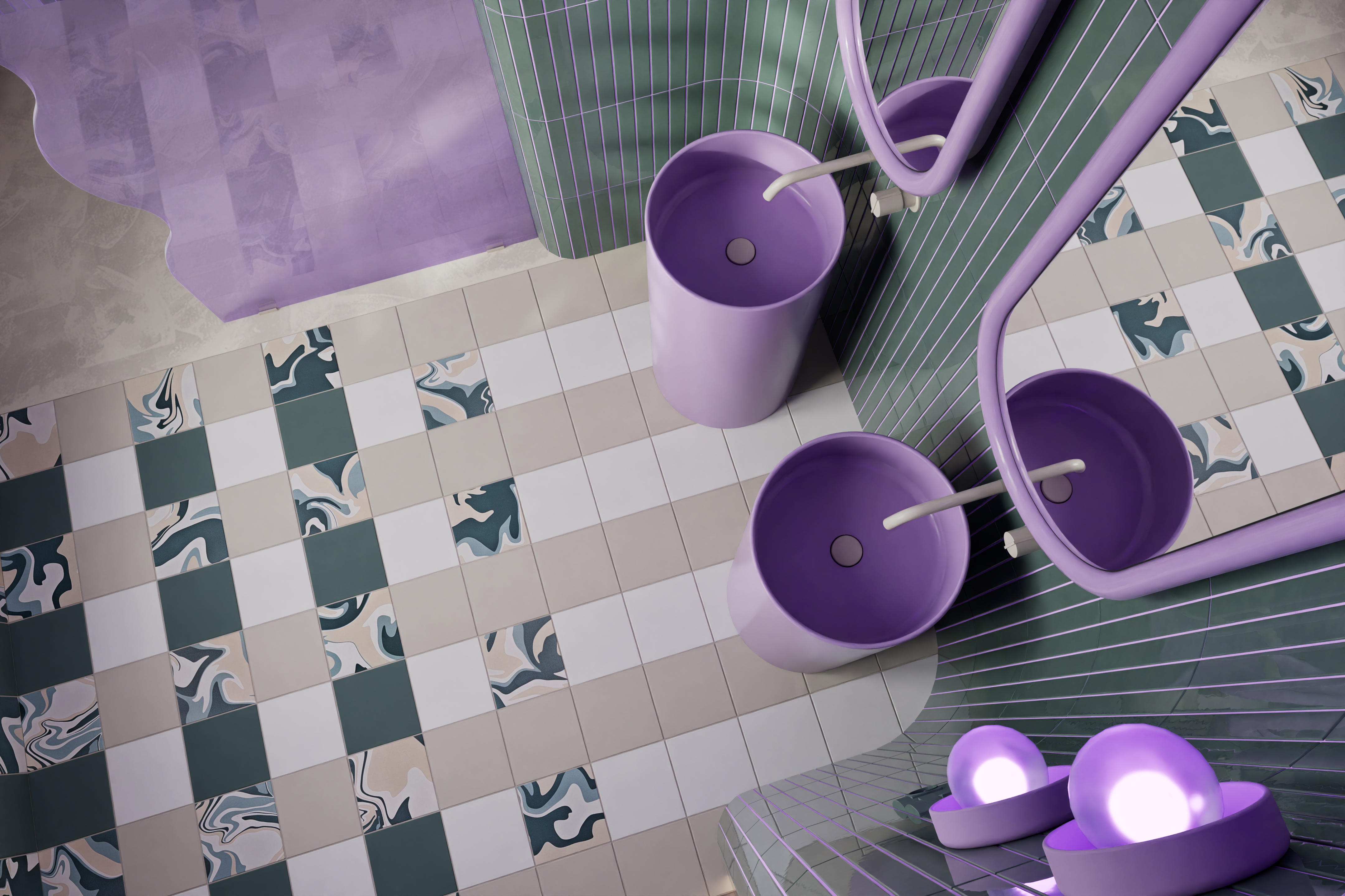 Quintessenza ceramiche Fluid - JAD 13