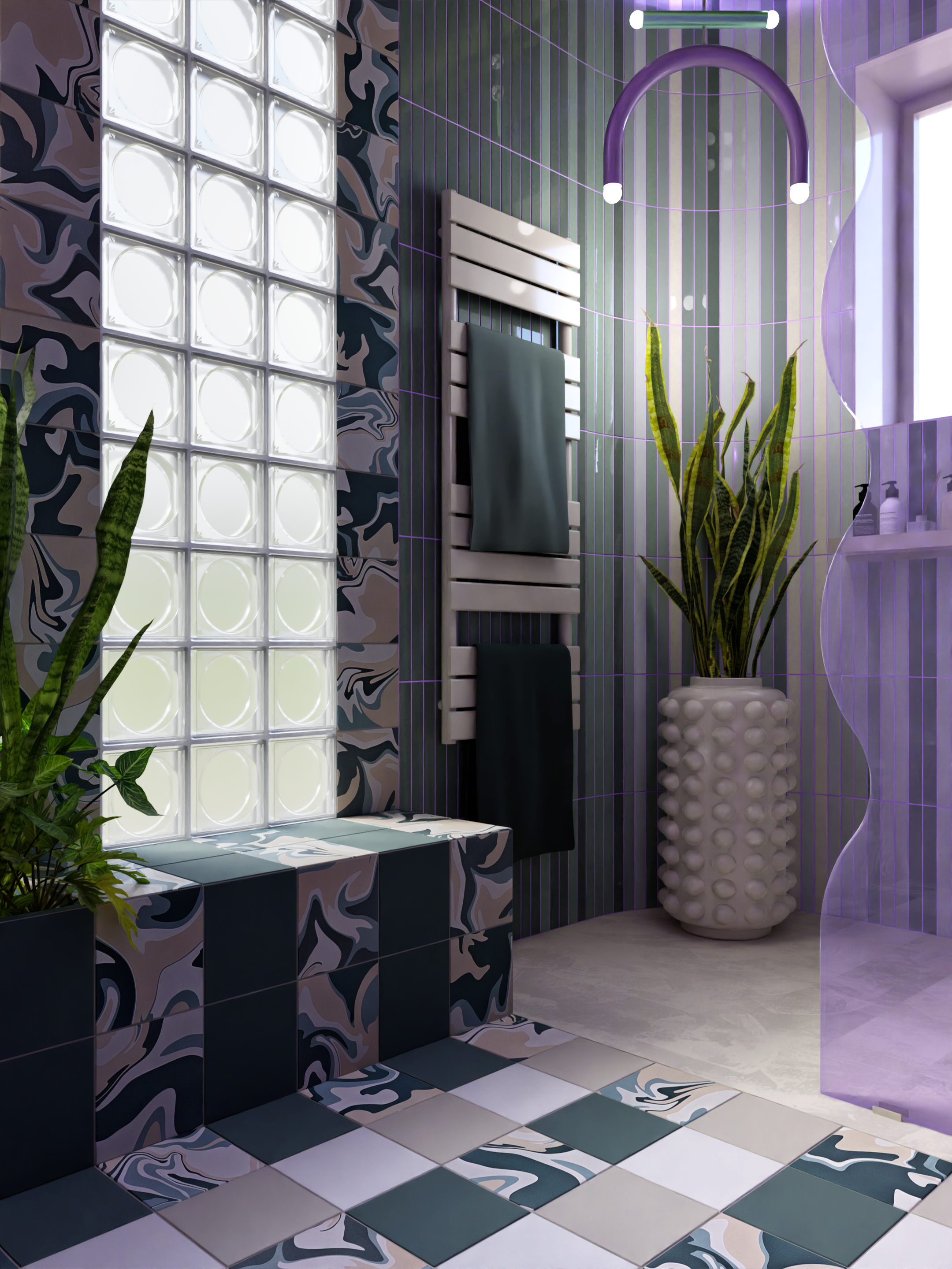 Quintessenza ceramiche Fluid - JAD 7